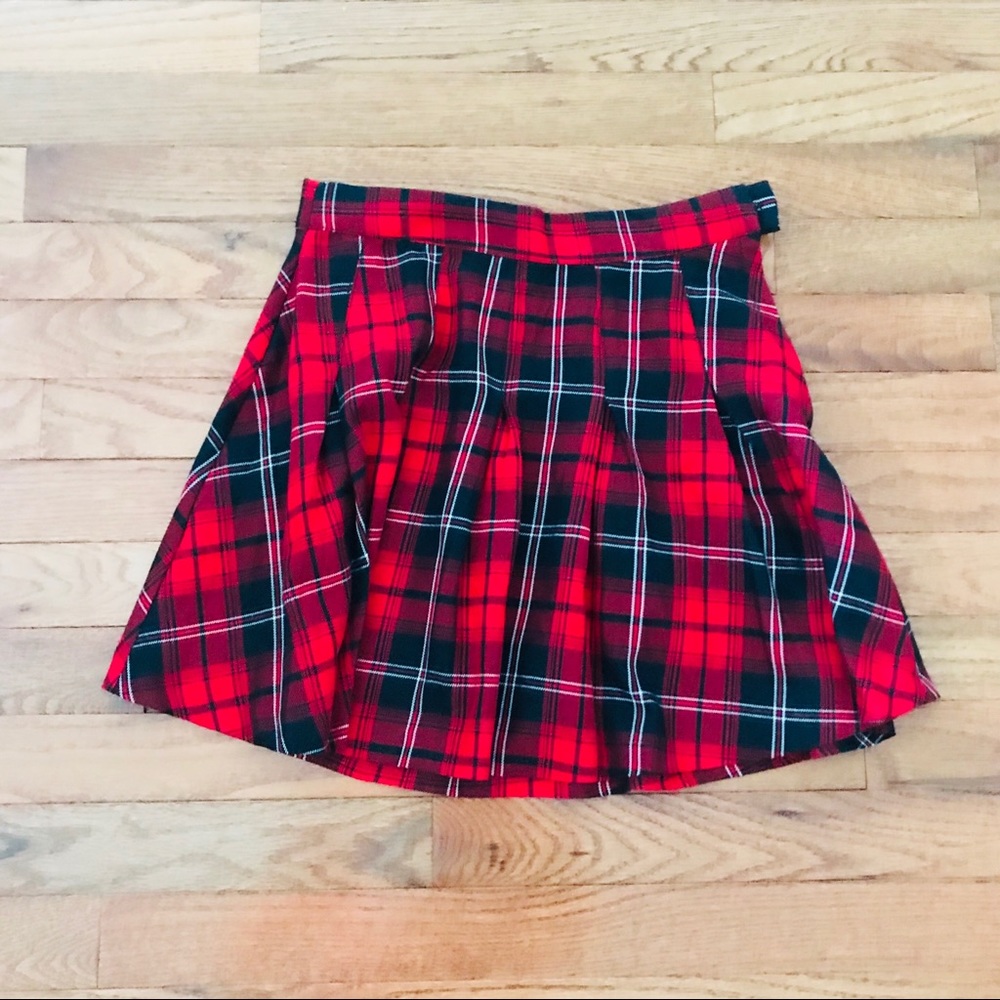 NWT H&M Plaid Skirt